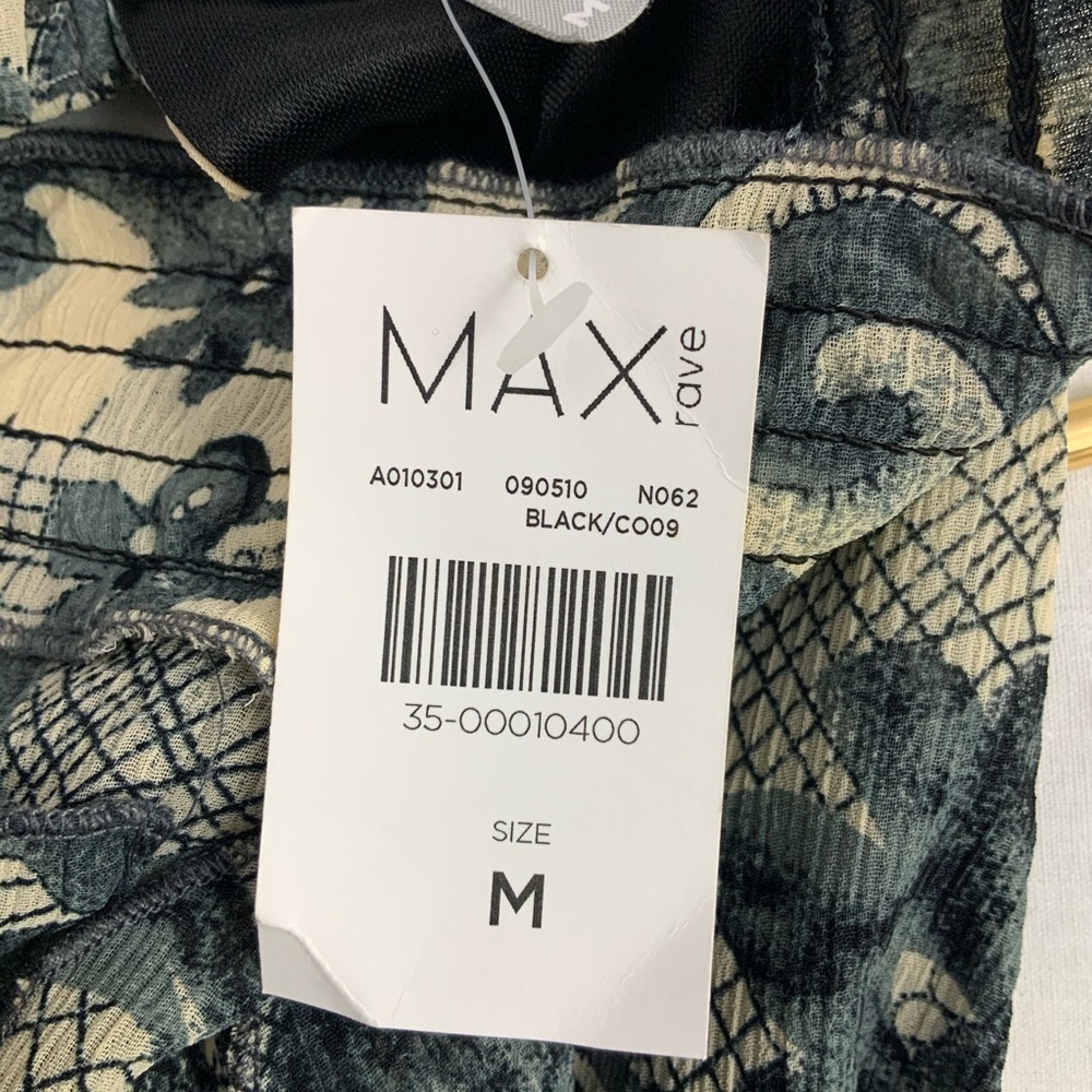 Max Rave Blue & Cream Top - Picture 6 of 6
